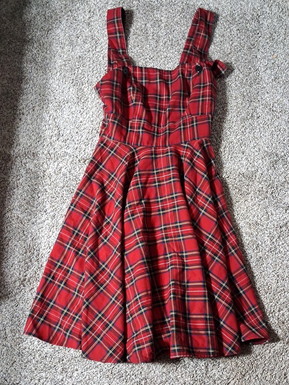 Hell Bunny Plaid Dress